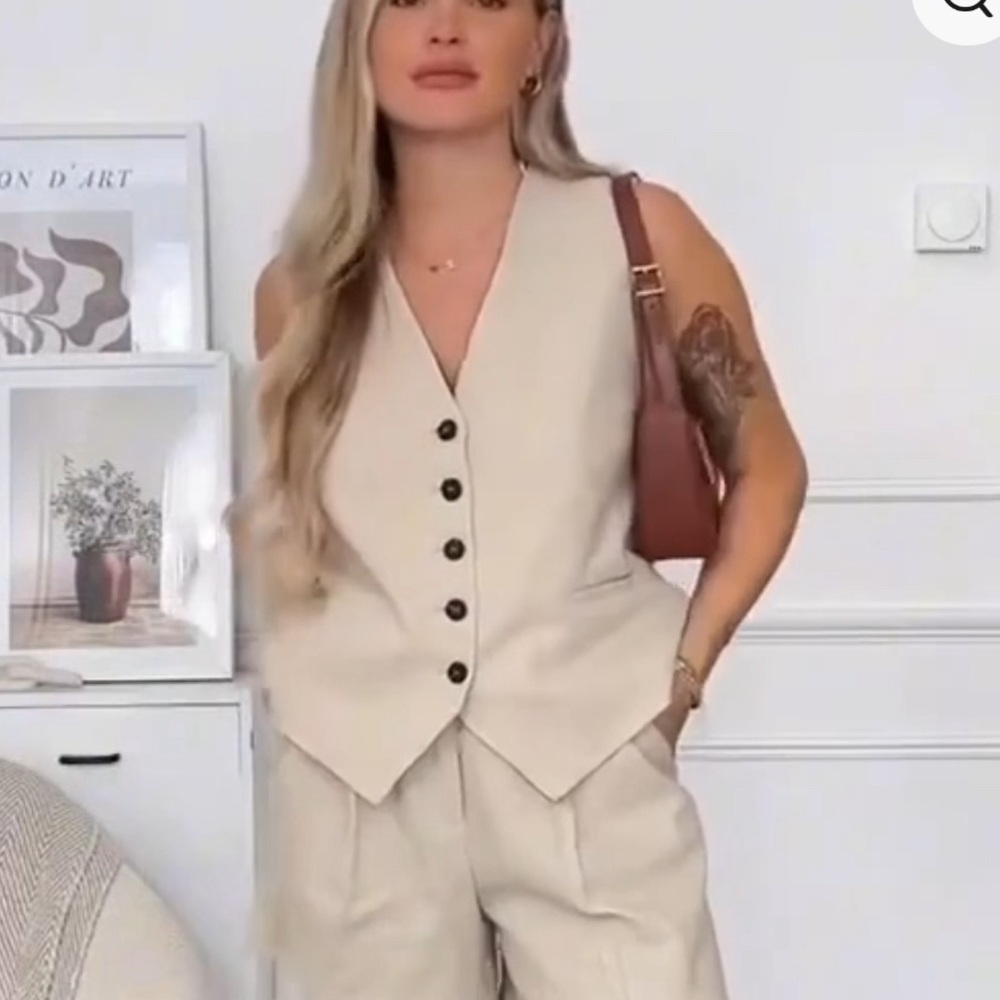 Shorts and vest set